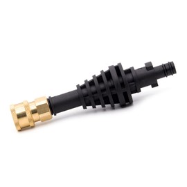 IOOOFU Extension Rod Adapter for Worx Hydroshot WG629E WG630 WG644 Car Washer Cleaning Tool Quick-Connect Rod Accessories Black + Gold Engineering Plastic + Brass