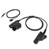 U94 PTT Adapter Durable Portable Military Intercom Headset Adapter for