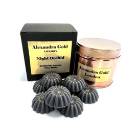 Luxury Scented Wax Melts Night Orchid | Floral Scented Melts | Strong Scented Wax Melts | Soy Wax Melts