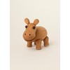 Spring Copenhagen Handmade African Hippo Wilma - Unique Wooden Art