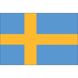 3x5 Sweden Polyester Indoor or Outdoor Flag, More Than 200+ 3x5 Foot (90x150 cm) International Flags Available