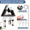 MingZhuInC Screw Hooks, Pack of 20 Hook Screws, Q-Shaped Hooks