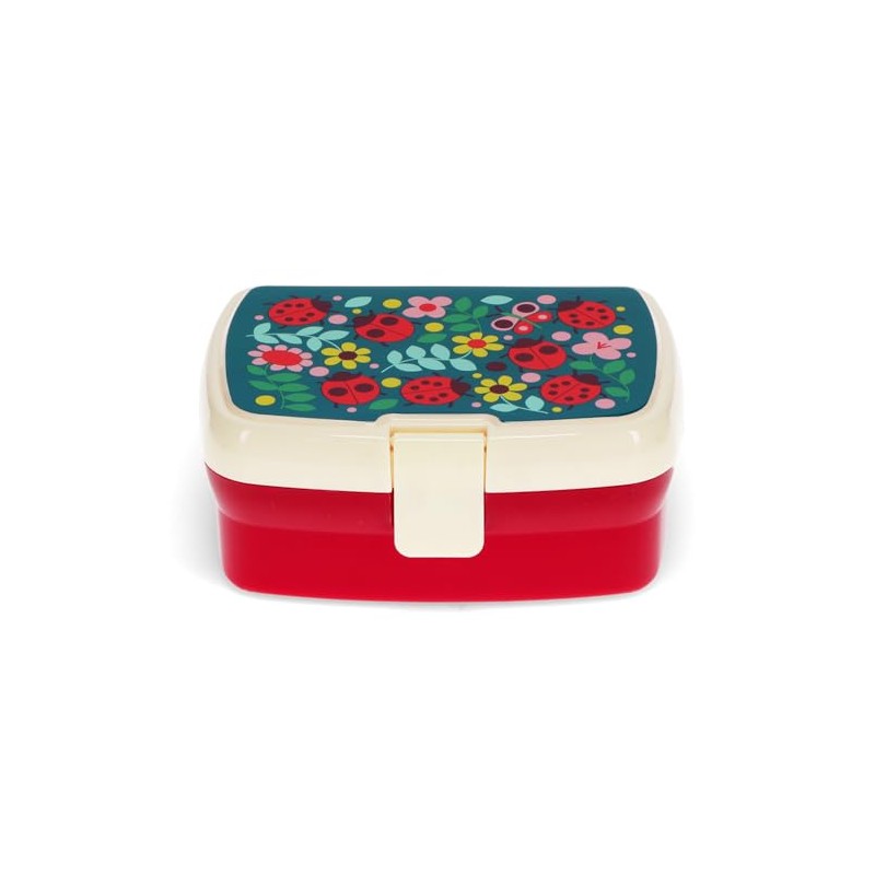 Rex London Lunch Box with Removable Compartment Ladybird Ladybird Snack