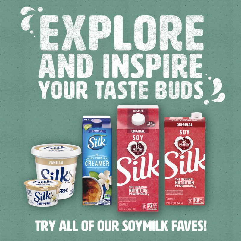 Silk Shelf-Stable Organic Soy Milk, Unsweetened, Dairy-Free, Vegan, Non-GMO Project