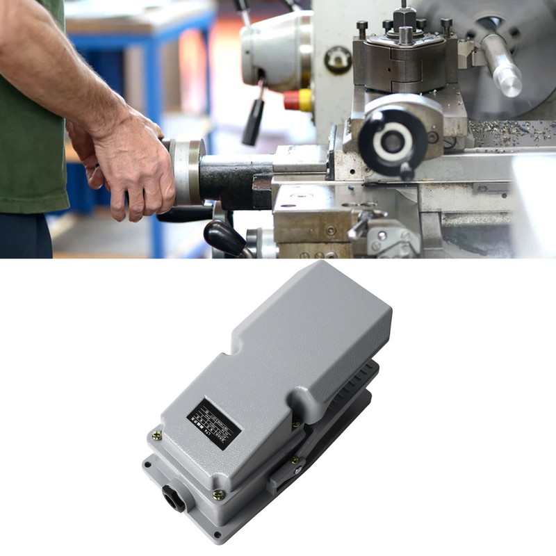 Machine Tool Treadle Switch 1NC 1NO Silver Contact Self Reset