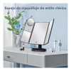 Espejo Maquillaje con Luz Iluminacíon 21 LED y Aumento 1X