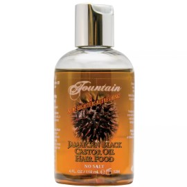 Fountain Jamaican Black Castor Oil Hair Food Thin Hair & Dry Scalp Treatment