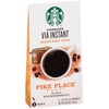 Starbucks Via Instant Coffee Pike Place Roast, (Pack of 4)