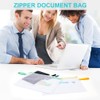 OFFCUP Document Bag B5, Pack of 10 Waterproof Zip Bag,
