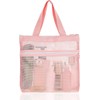 1Pc Mesh Shower Caddy Bag, Quick Dry Tote Bag with