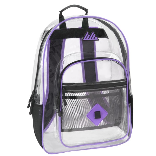 Summit Ridge Clear Waterproof Backpack Stadium Approved Heavy Duty with