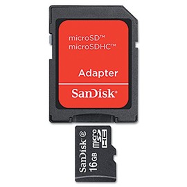 Secure Digital, 16GB Micro Sd with adap