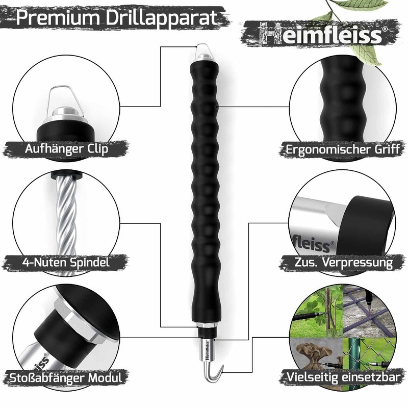 Tarpofix Drilling Accessory and Eyelet Drill Wire