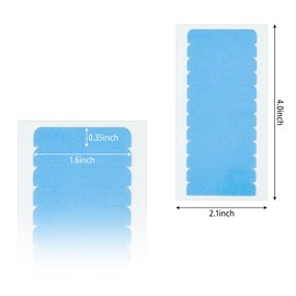 48 Pcs Hair Extension Tapes, Wig Tape, Double Sided Adhesive Hair Tapes for Hair Extensions (48)