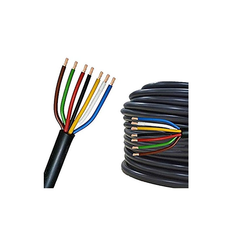 Orbit 57092 Underground Sprinkler Wire, 7-Strand Solid, 50 Ft, UF/UL