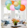 A Liittle Tree 12 PCs Mixed New Round Paper Lanterns Wedding Birthday Party Decor (Pastel Shade 12)