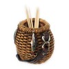 Rainbow Trading RA 3288 Fish Creel Basket Decorative Toothpick Holder