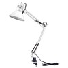 Bostitch Office VLF100-WHT Swing Arm Desk Lamp with Clamp Mount,
