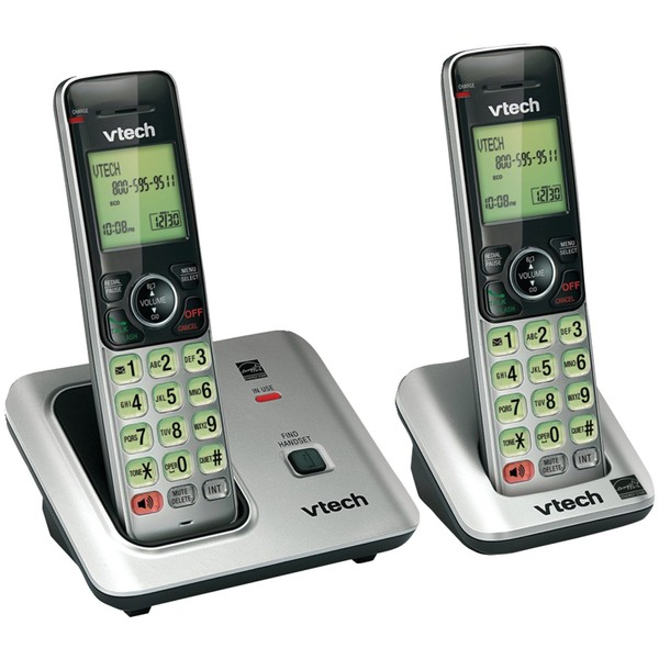 VTECH CS6619-2 DECT 6.0 CORDLESS PHONE WITH 2 HANDSETS (80-8612-00)