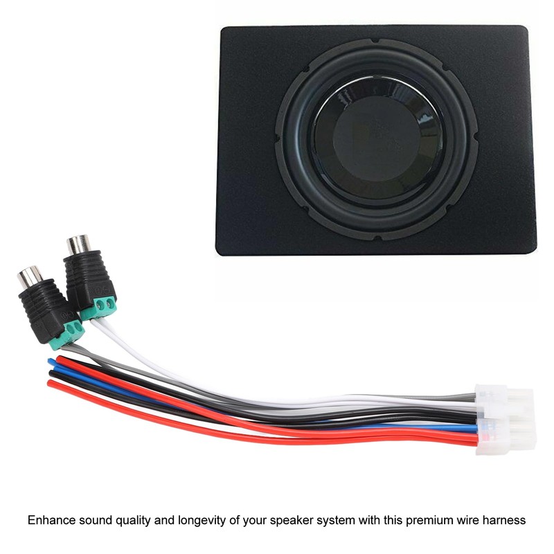 Keenso 10 Pin Power Input Speaker Wire Harness, Dual TBX10A