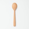 MUJI 44637838 Beech Wood Teaspoon, Approx. 5.3 inches (13.5 cm)