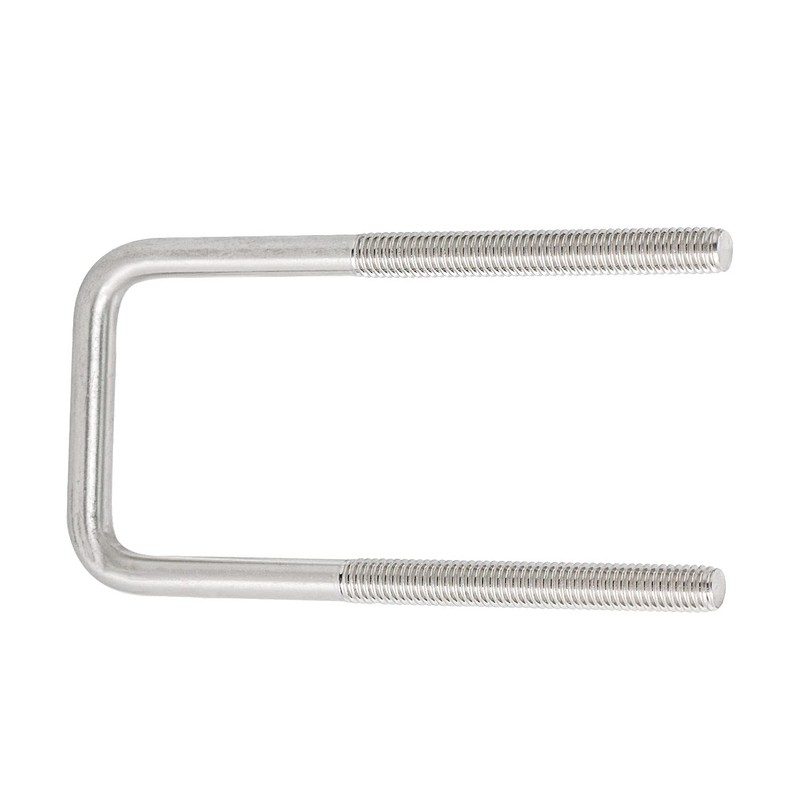 Aoje-Link Square U Bolt 45mm Internal Width M8 Thread 304
