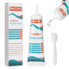 Strong Permanent Fabric Glue - Clear, Washable, No-Sew Liquid Stitch Glue for Fabric Clothing Repair (30ML*1PCS)