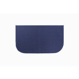 Ritz Accent, Stain Resistant Kitchen Floor Rug, with Non Slip Latex Backing, 18-inch by 30-inch, Blue