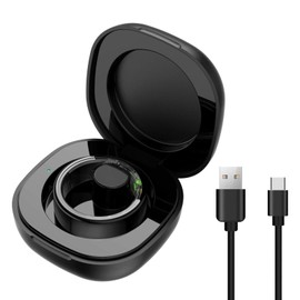 Smart Ring Charging Case, Compact Charging Box with Magnetic Charging Port, Fast Charge Magnetic Charging Port Compact Charging Bin for R02 R03 R06 R11M R8 H01 R02 SR05