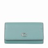 Coach CS001 LHAQM Aquamarine Women's Accessory Key Case, Blue