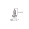 sourcing map Self-Tapping Screws Phillips Head 316 Stainless Steel Connection
