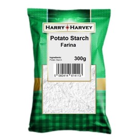 300g Potato Starch Powder, Farina Gluten Free, for Baked Goods, Muffins, Bread - Gravy and Sauce Thickener - Harry Harvey