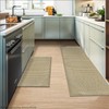 Artoid Mode Camel and Beige Machine Washable Non Slip Kitchen