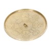 Feng Shui Brass Concave Bagua Mirror Good Luck Anti Rust