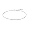 Amor Anklet 925 Sterling Silver Women's Summer Jewellery 25 cm