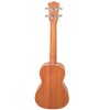 23in Ukulele Brown Mahogany Wood with Bag Capo String Cleaning