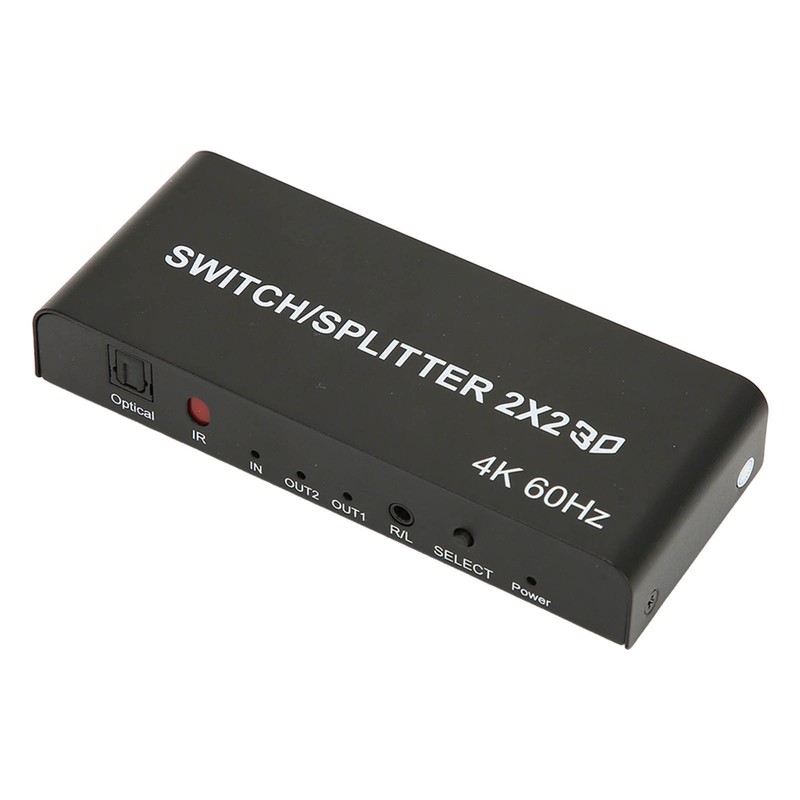 HD Multimedia Interface Switcher 2 in 2 Out 4K HD