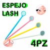 Mafab 4 Espejo Lash O Dental Extension De Pestañas Plástico