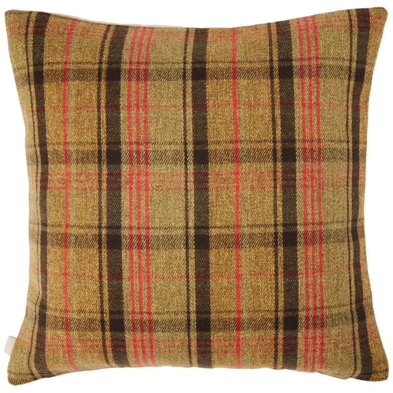 Evans Lichfield Hunter Highland Cow Cushion Cover, Multi, 43 x