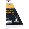 Lineco Lineco 328-3009 White Single-Wing 9" Self-Stick Chipboard Easel Backs