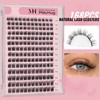 Mayhug Eyelash Clusters, 168 Pieces Cluster Lashes, Natural Look, Wispy