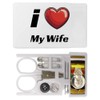 'I Love My Wife' Mini Travel Sewing Kit (SE00037256)