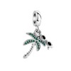 MiiFort Women Hawaii Plam Tree Charm for Bracelets Pendant Necklaces