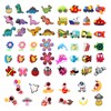 60PCS Not Random Cute Shoe Charms for Shoes, PVC Shoe