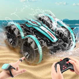 HappyGoLucky Toys for 3-12 Year Old Boys, Amphibious Remote Control Cars With Gesture Remote Control Boys Toys Age 3-10 Year Old Boys Gifts Kids Toys Age 3-12 Christmas Xmas Gifts for Kids