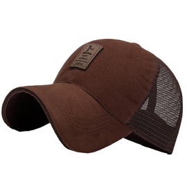 One Limitation CP464 Cap, English Letters, Logo, Lightweight, Mesh, Fishing, Simple, Sports, Men's, Women's,, coffee