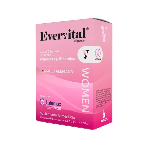 Bomuca Evervital Women 60 Cápsulas