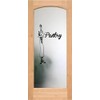 Walls with Style Pantry with Tall Chef Door Decal, (Black)