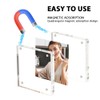 Airsnigi 3x3 Acrylic Picture Frames 4 Pack, Square Clear Photo