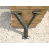 Ballard Designs Monogram Alphabet Letter Plaque Large Y Bronze Wooden